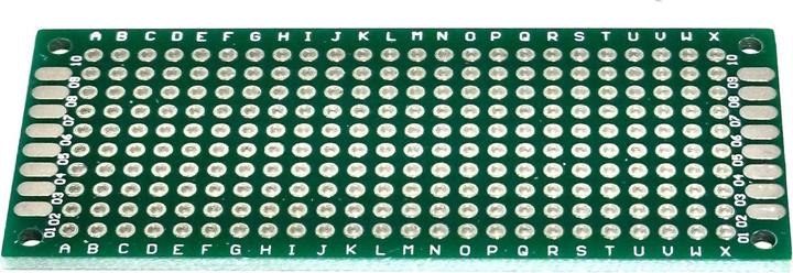 Actual product image Play-Zone Experiment board 3cm x 7cm green (Circuit board)