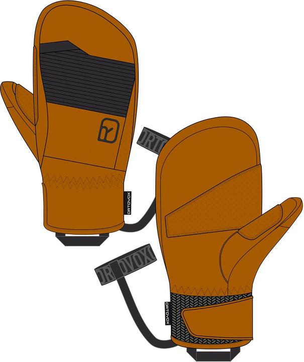 Actual product image Ortovox Full Leather Mitten (M)