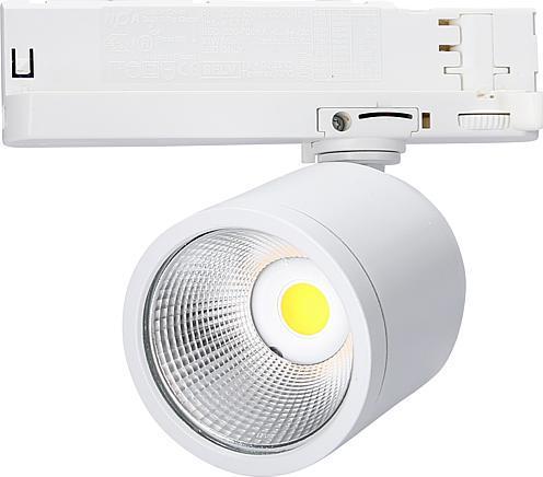 Lival CASA 24° faretto LED trifase, 6,5W 3000K, bianco 61317A (1200 lm)
