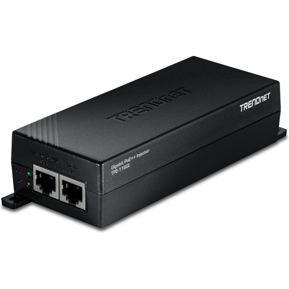 Trendnet Gigabit 60W PoE++ Injector (802.3bt (PoE+++), 60 W), Iniettore PoE