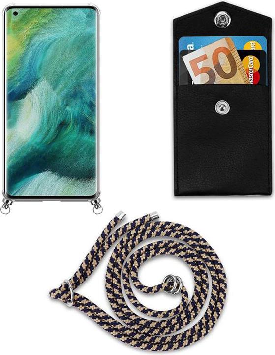 Produktbild Cadorabo TPU Handy Kette SILBER Cover