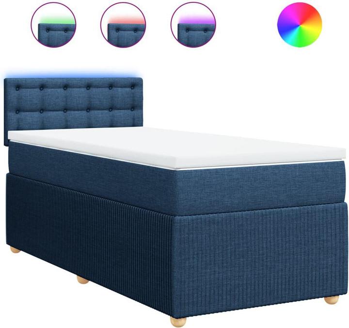 Actual product image vidaXL Boxspringbett (100 x 200 cm)