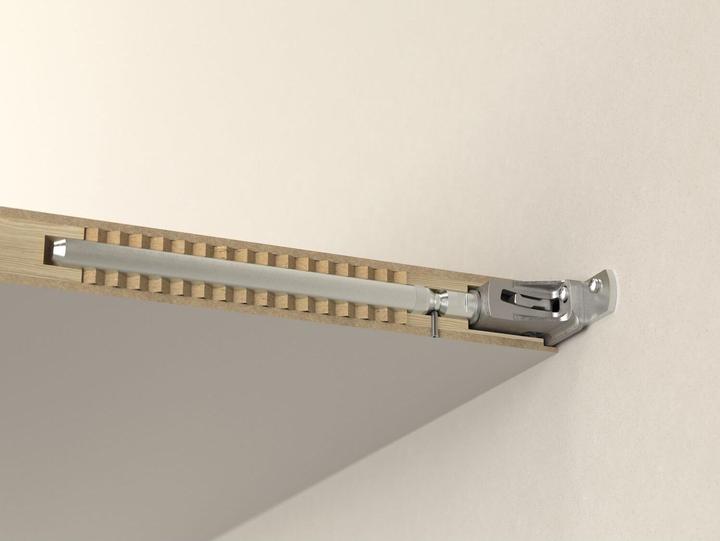 Actual product image Italiana Ferramenta Triade Maxi/XXL mounting plate, drilling depth 60 mm, die-cast zinc (1 pcs.)