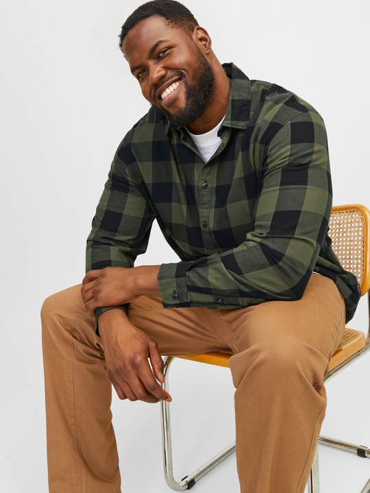 Produktbild Jack & Jones Karo Plus Size Hemd (XXL)