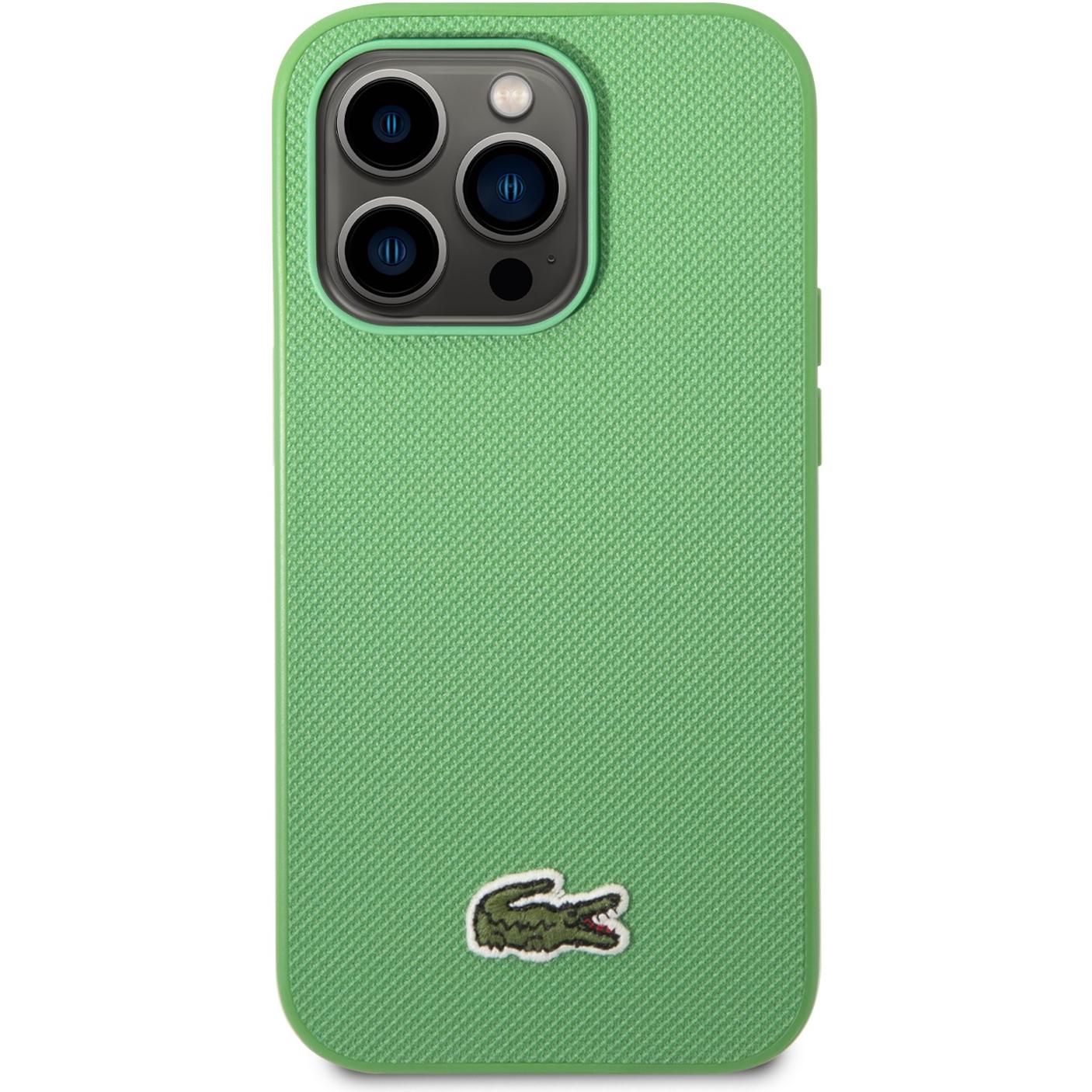 Thumbnail - Lacoste LCHMP14LPVCN iPhone 14 Pro 6.1" zielony/green hardcase Iconic Petit Pique MagSafe (Apple iPhone 14 Pro), Smartph...