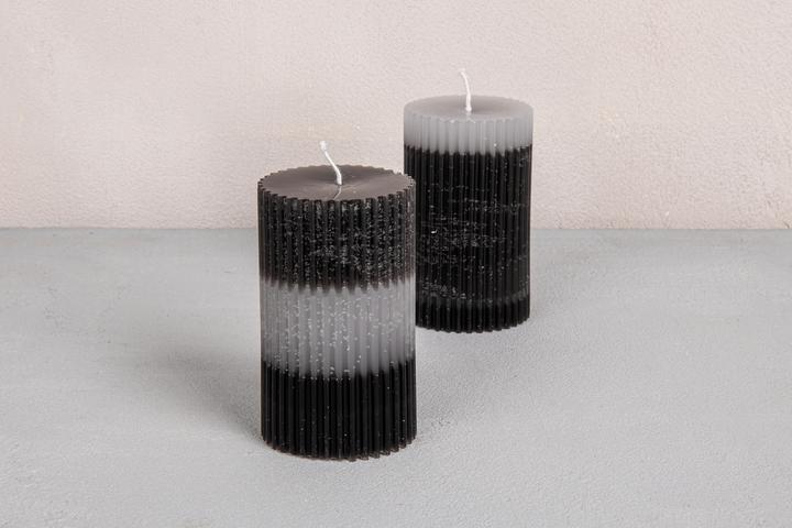 Actual product image Rayher Silicone mould "Fluted pillar candle"