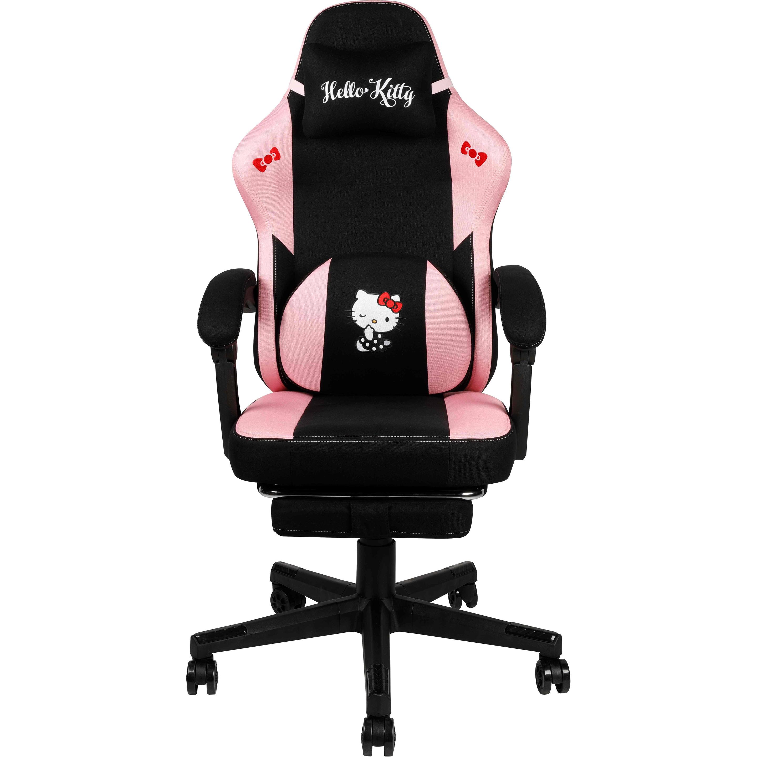 Konix Hello Kitty Premium Gaming Chair, Gaming Stuhl, Schwarz