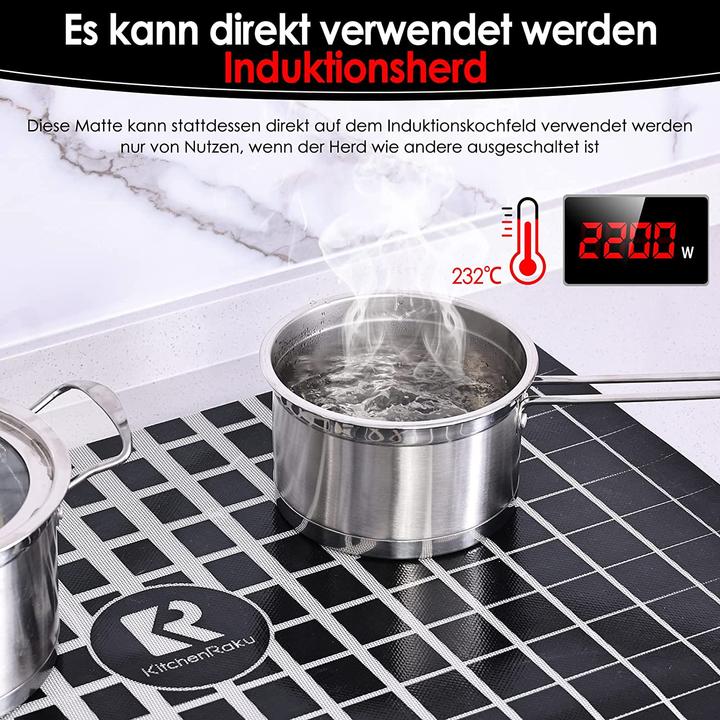 Produktbild KitchenRaku Induktionsschutzmatte 52x78cm