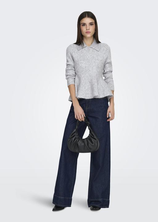 Produktbild Only Onlsofia Ls Polo Collar Peplum Ex Knt (M)