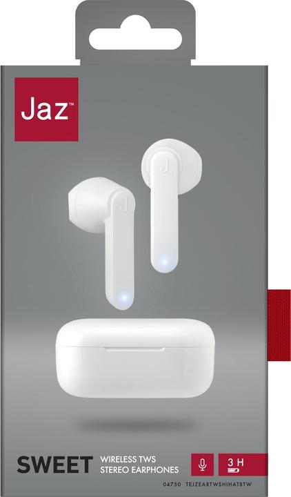 Immagine prodotto JAZ Dolci cuffie gemelle vero stereo senza fili (Nessuna cancellazione del rumore, 3 h, Senza fili)