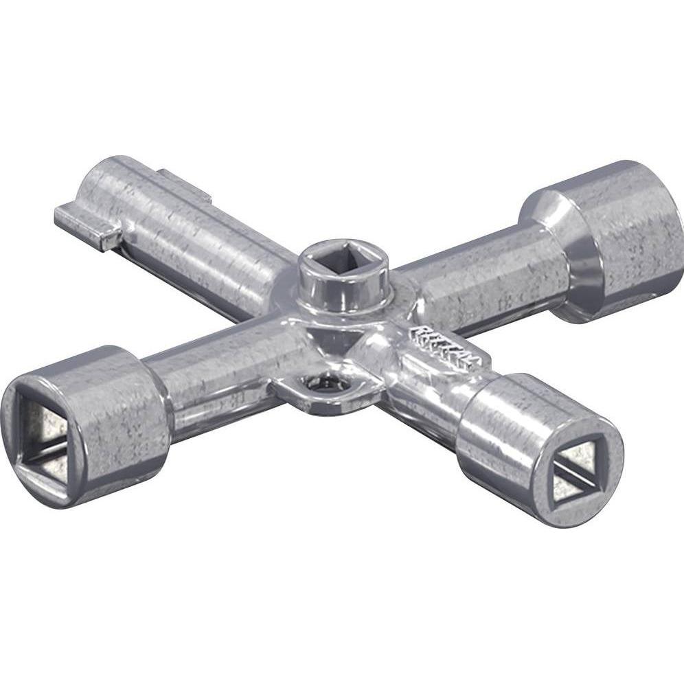 Thumbnail - Rittal Universalschlüssel BitAdapter, Serverschrank Zubehör, Silber