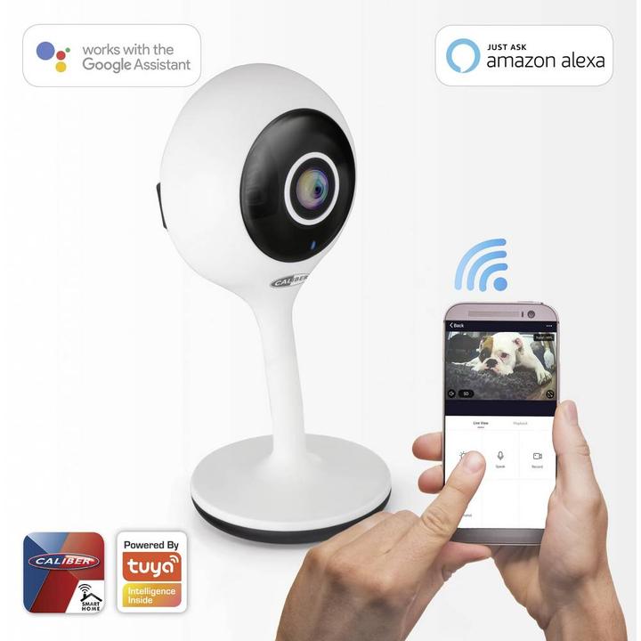 Actual product image Caliber WLAN IPCompactCamera 720 Pixel Indoor (1280 x 720 pixels)