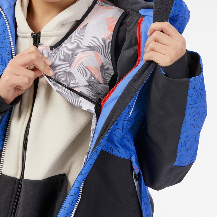Image du produit Wedze Veste de snowboard enfant - SNB 500 bleu (128)