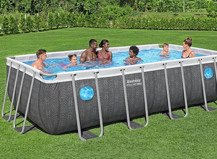Actual product image Bestway Steel Pro Max RectangularPool488x244x122 (488 x 244 x 122 cm)