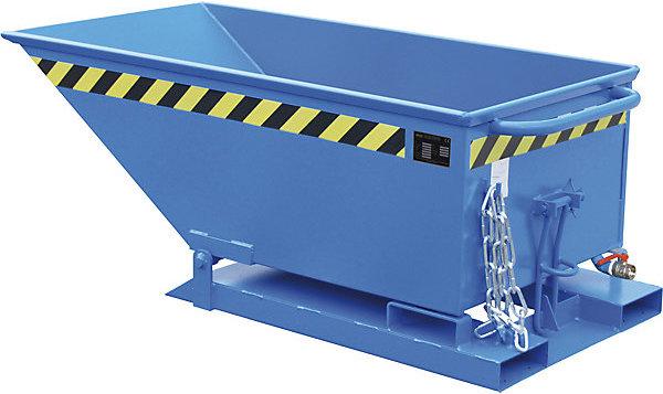 Produktbild eurokraft pro Späne-Kippmulde, niedrige Bauform (250 l)