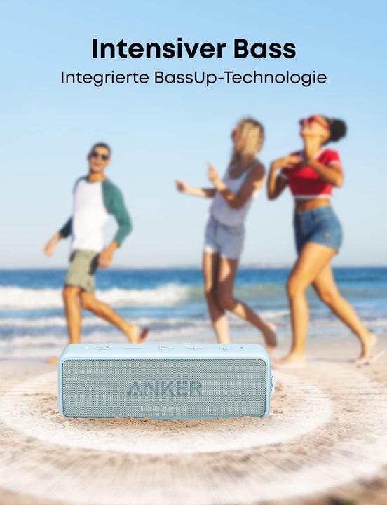 Produktbild Anker Portabler Bluetooth Speaker Soundcore 2 (24 h, Akkubetrieb)