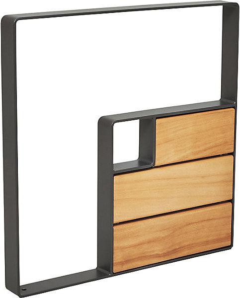 Image du produit SPL Support pour cycles KUBE, acier et bois, gris, bois clair.