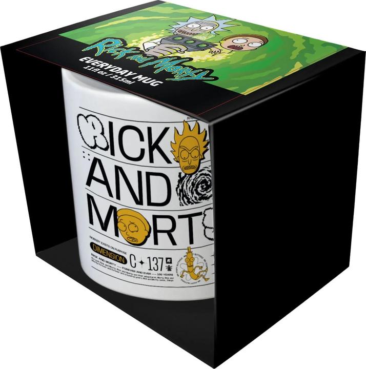 Produktbild Rick And Morty Kaffeebecher Nobody Exists On Purpose (315 ml, 1 x)