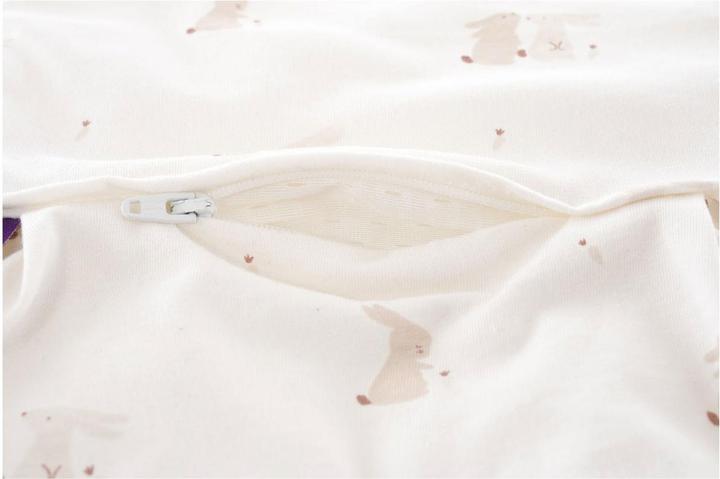 Actual product image Träumeland Baby all-year sleeping bag Hophop Bunny size 62/68 (68 cm, 2.5 TOG, All-season)