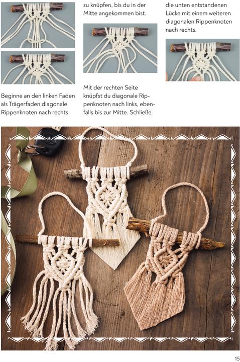 Actual product image Simple macramé creative set