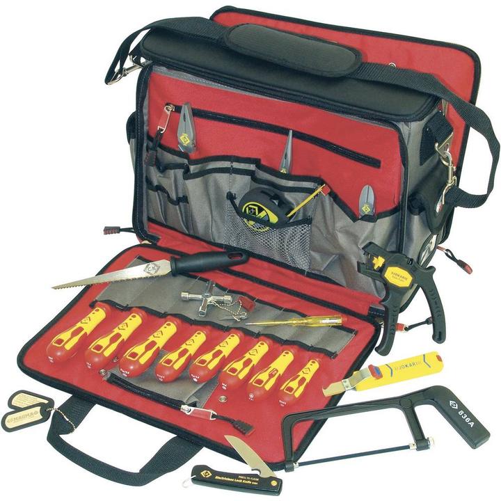 Actual product image C.K Magma Electrician tool bag best (19 pieces)