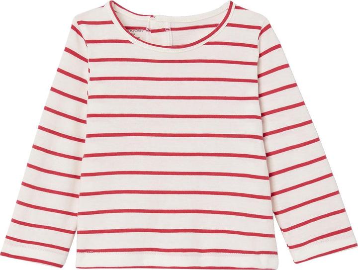 Immagine prodotto Vertbaudet Bio-Kollektion: 3er-Pack Mädchen Shirts BASIC, Langarm & Kurzarm (80)