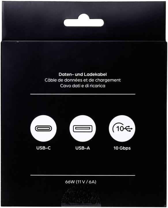 Produktbild Onit USB 3.1-Kabel USB A - USB C 2 m, Weiss (2 m, USB 3.2 Gen 2, 66 W)