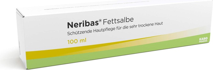 Produktbild Neribas Fettsalbe schützende Hautpflege für sehr trockene Haut, 100 ml Fettsalbe (Körpercreme, 100 ml)