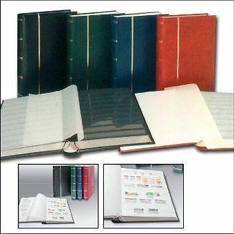 Produktbild Schwäbische Albumfabrik Briefmarkensammelalbum, schwarzer Einband (31 x 23.80 cm)