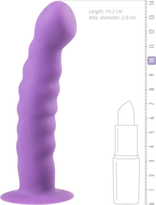 Productafbeelding Easytoys Geribbelde Dong Anaal Dildo