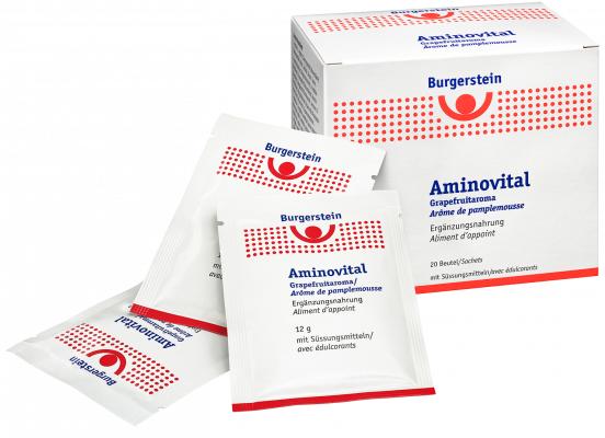 Actual product image Burgerstein Aminovital (20 pcs., Powder, 240 g)