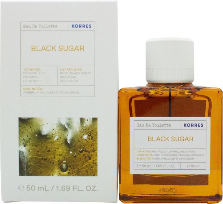 Actual product image Korres Black Sugar Eau de Toilette (Eau de toilette, 50 ml)