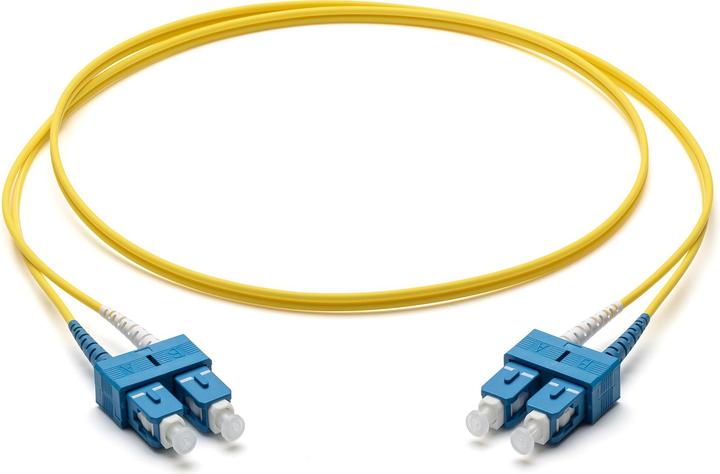 Actual product image Corning Fibre optic patch cable 2x2.0mm 5m yellow F727202G2Z20005M (CAT6, 5 m)