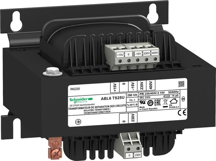 Image du produit Schneider Electric Transformateur 230-400/230v 250va