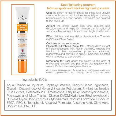 Produktbild Floslek White and Beauty Spot cream whitening color changes 20 ml (20 ml, 24h Creme)