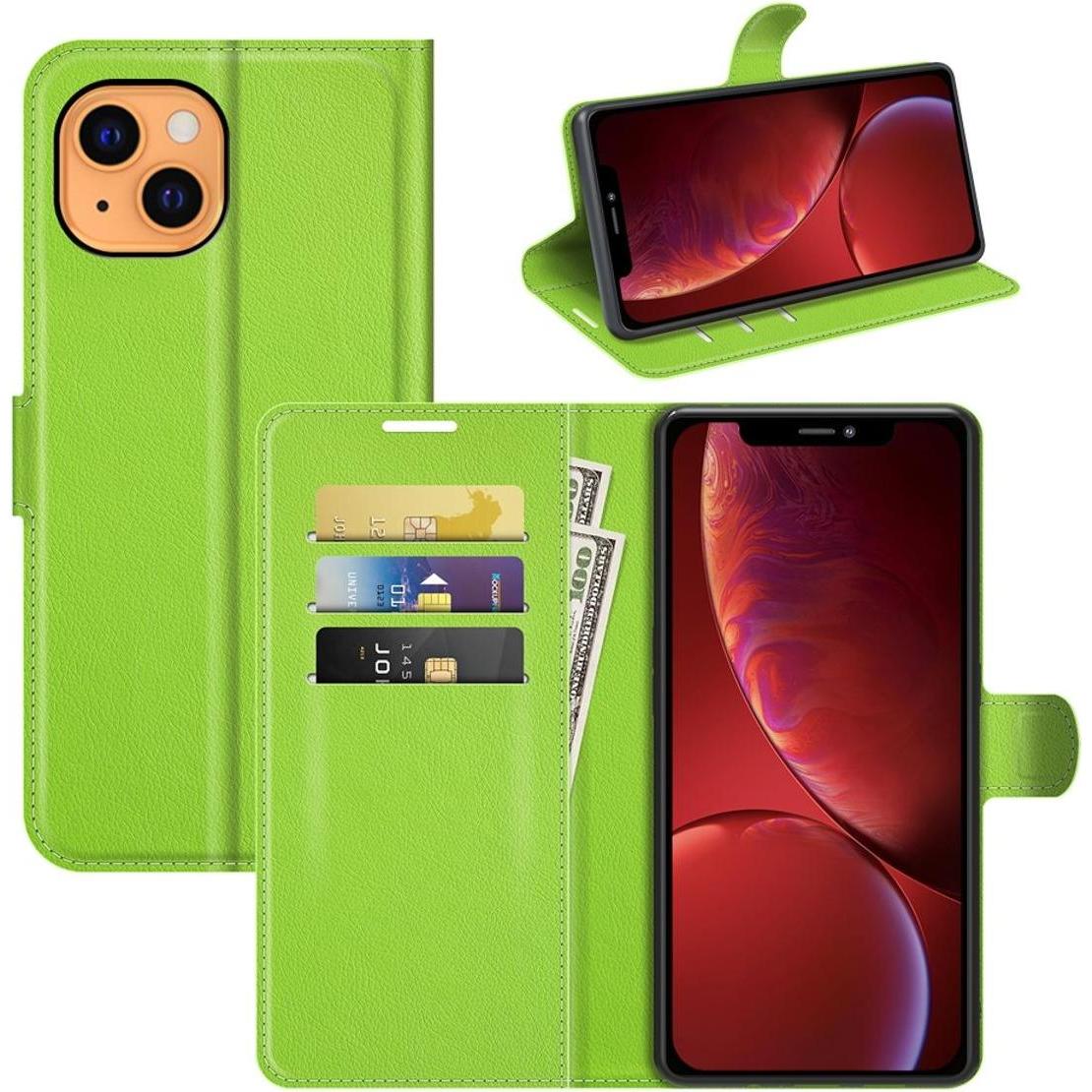 Thumbnail - König Design Hülle Handy Schutz für Apple iPhone 13 mini Case Cover Tasche Etuis Bumper Grün (Apple iPhone 13 mini), Sma...