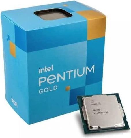 Actual product image Intel Pentium G6405 4.1GHz LGA1200 4M Cache CPU Box (LGA 1200, 4.10 GHz)