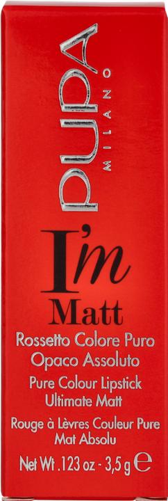 Image du produit Pupa Milano I'm Matt Irrestistible Burgundy (073 Irresistible Bourgogne)
