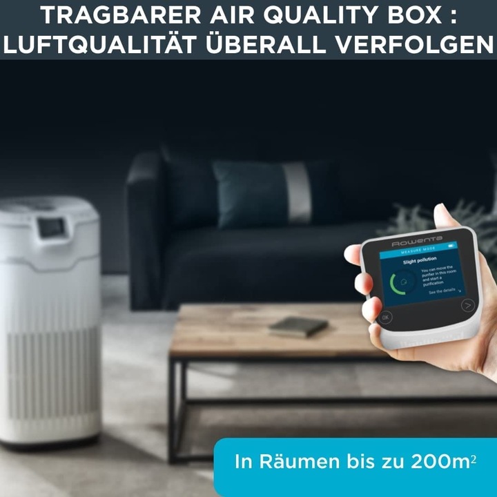 Produktbild Rowenta Luftreiniger PU8080, Weiss (20 m²)