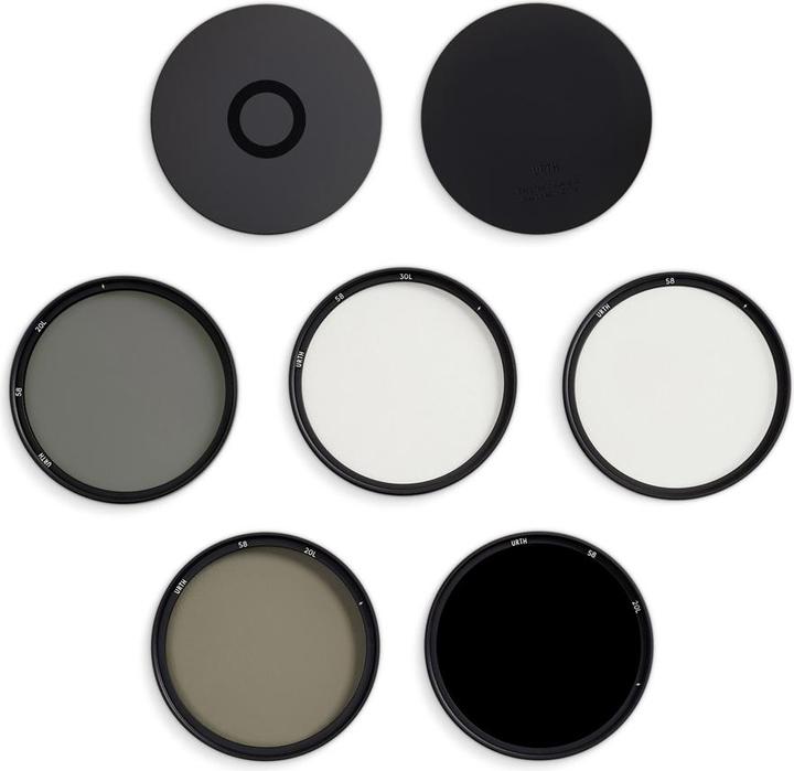 Productafbeelding Urth 58mm Magnetic Essential Kit (Plus+) (UV+CPL+ND8+ND1000) (ND / grijsfilter)