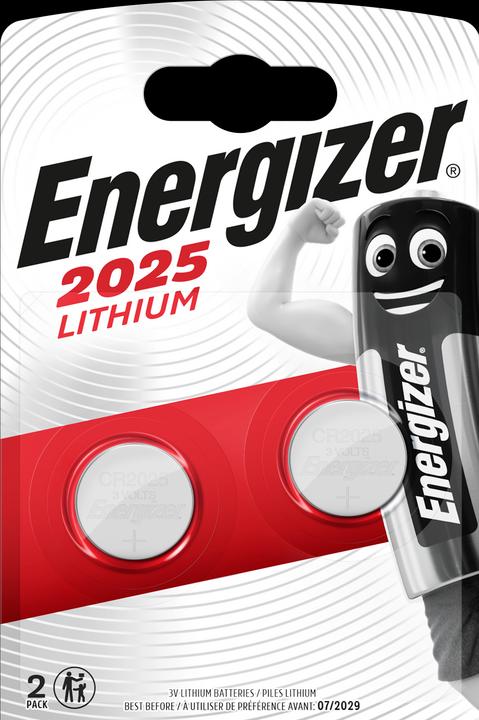 Produktbild Energizer CR2025 Lithium (2 Stk., CR2025, 150 mAh)