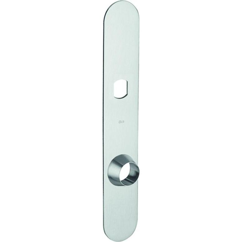 Thumbnail - Glutz, Türgriff + Fenstergriff, Türschilder aussen 5345 S mit Zylinderschutzeinsatz für Türknöpf (Türschild)