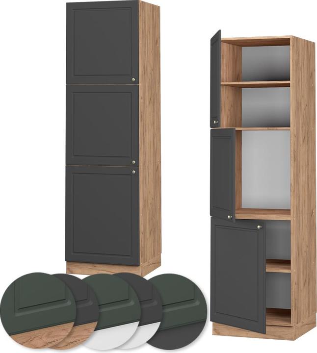 Produktbild Vicco Herdumbauschrank Fame-Line (60 x 58 x 206.80 cm)