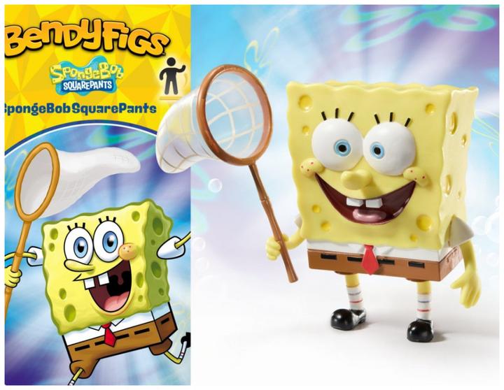 Produktbild Noble Collection Bob l'éponge figurine flexible Bendyfigs Spongebob 12 cm