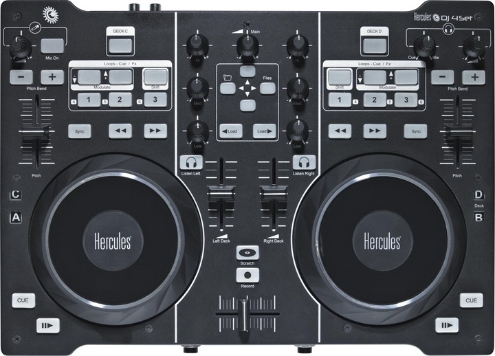 Actual product image Hercules DJ 4Set
