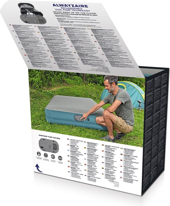 Immagine prodotto Bestway AlwayzAire (152 x 203 cm)