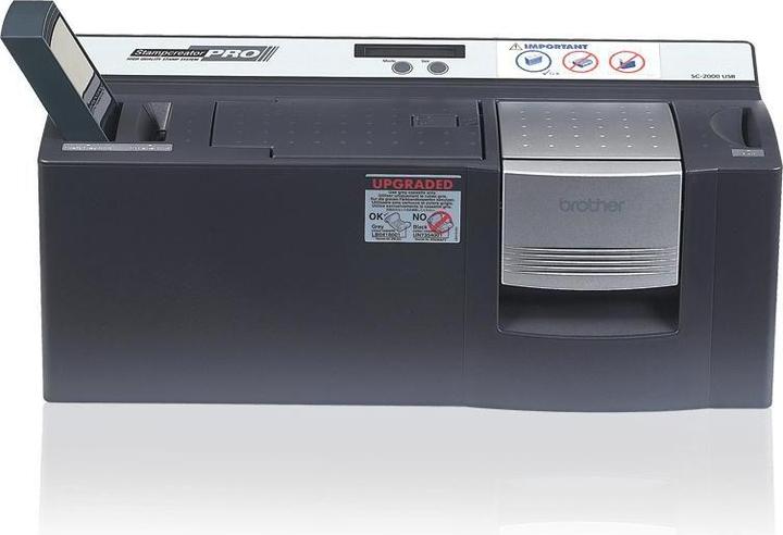Produktbild Brother SC-2000USB - Professionelle Stempelerstellung in 600 dpi und vier Farben
