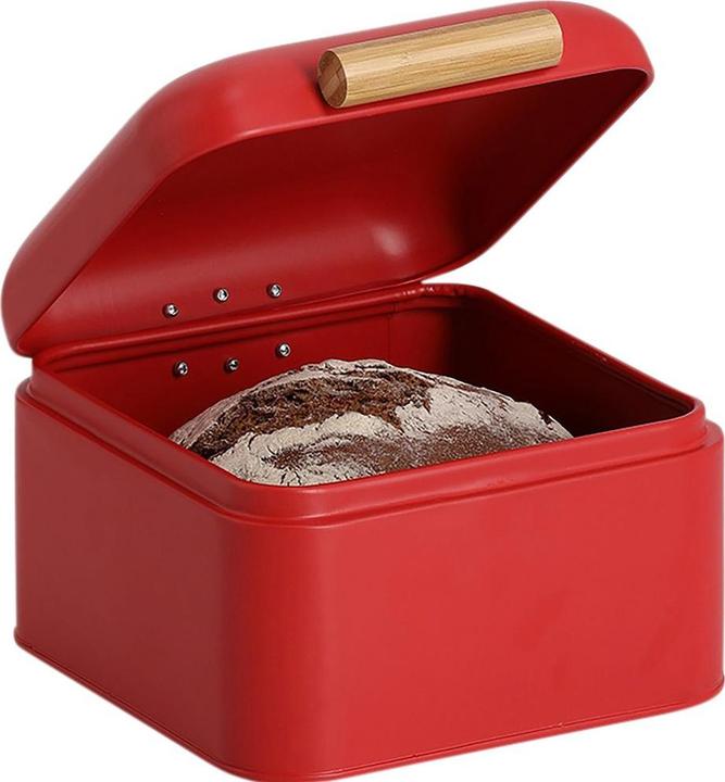 Actual product image Zeller Present Brotkasten Metall 20x20x13.5 cm
