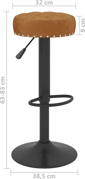 Actual product image VidaXL Bar stool