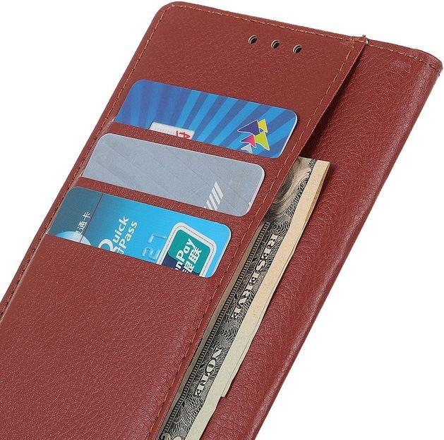 Actual product image MU Classic Litchi Leather Bookcover Series (Xiaomi Mi 11i)